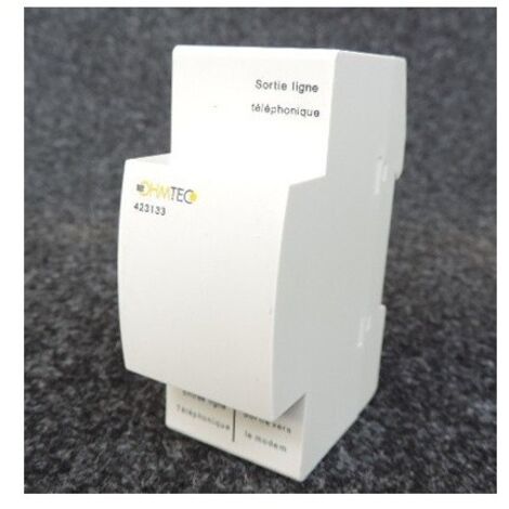 Filtre ADSL modulaire pour association avec prise DTI OHMTEC IICSEN 423133