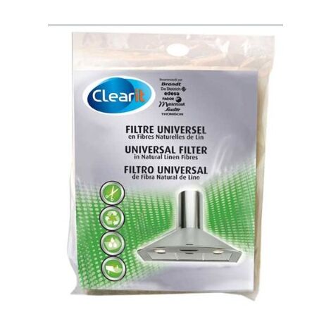 Filtre anti-graisse éco pour Hotte FAGOR BRANDT PEM0376