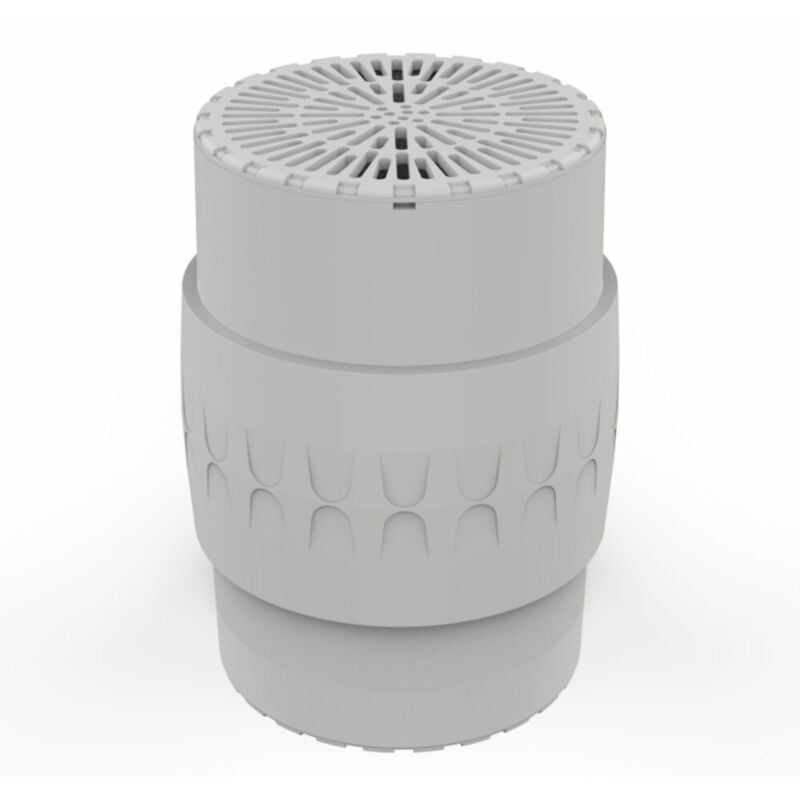 Epuractif - filtre anti-odeurs EPUR-100-110 au charbon actif pour fosse septique, toutes eaux , ø 100-110MM Couleur - Gris