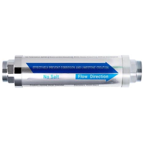Filtre anticalcaire pour adoucisseur d'eau central pour toute la maison, interface 1/2