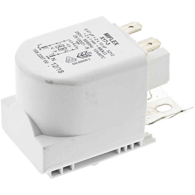 Filtre antiparasite 0,47MF + 2 x 0,010MF