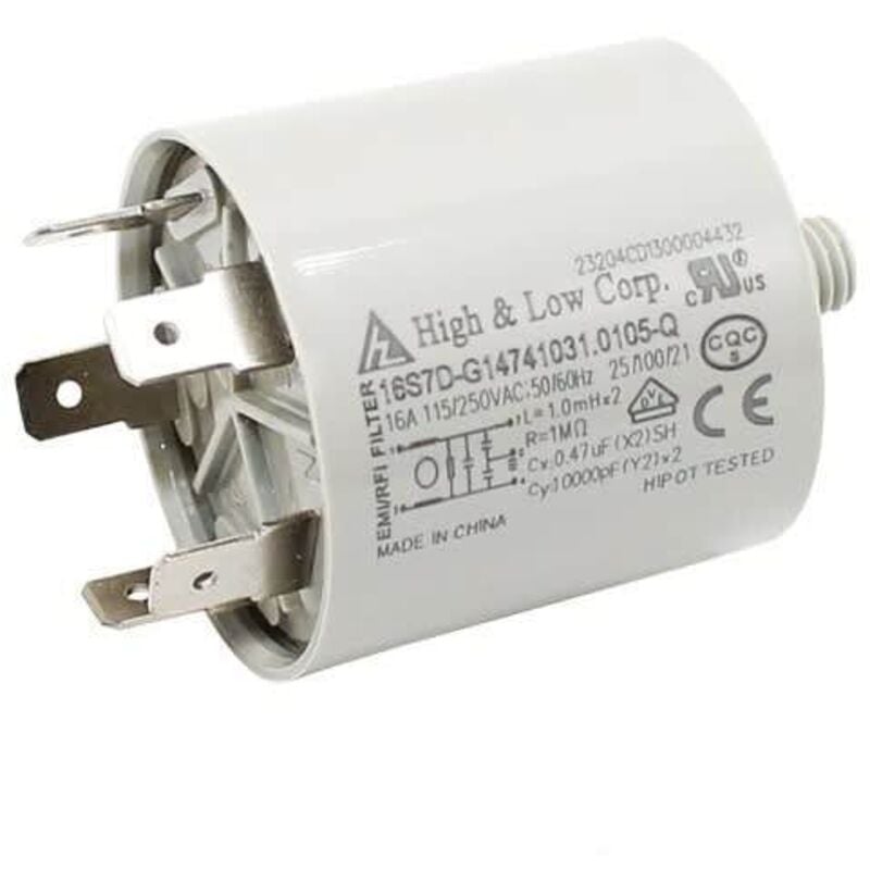 Filtre antiparasites 0,47µf 65151537 - chauffe-eau ariston