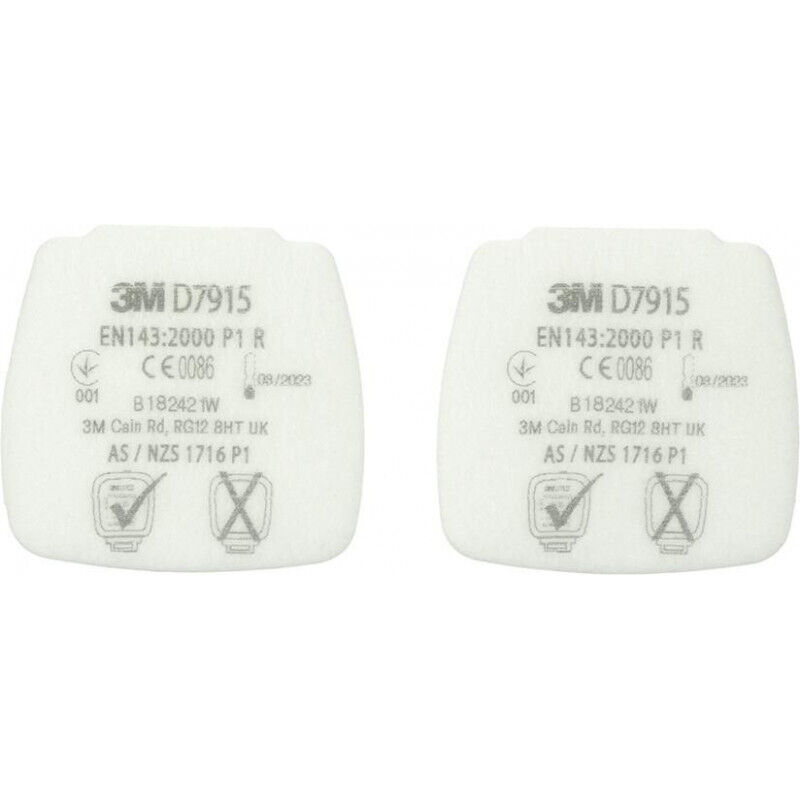 3M filtre dinsertion de particules secure click P1 r D7915 4 pc(s)