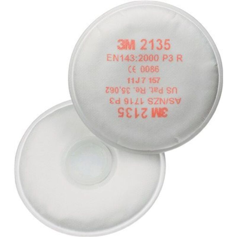 3M - 2135 P3 r filtre à particules (2 pièces) - 7100240628