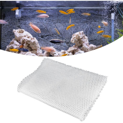 Filtre Aquarium Coton Bio 40x60cm - Matériel de Filtre Spécialisé pour Aquariophilie Fibre Bactérienne Haute Performance-AUTRES