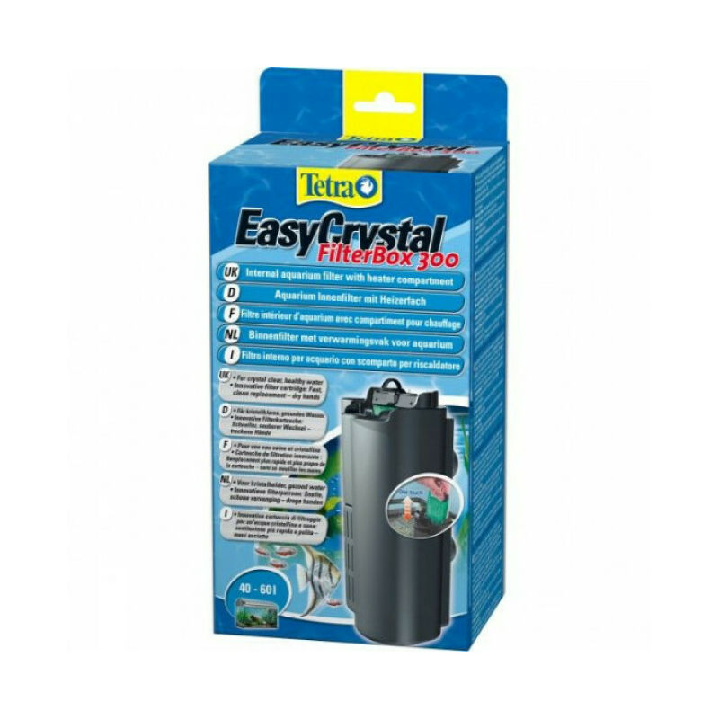 Filtre d'intérieur EasyCrystal Filter Box pour aquarium Débit 300 L/h - Tetra