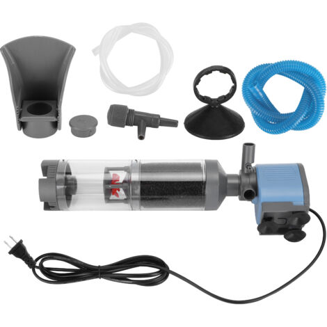 Filtre Aquarium Intérieur ZY2000F5 3 Étapes Ultra-Silencieux 1800L/h