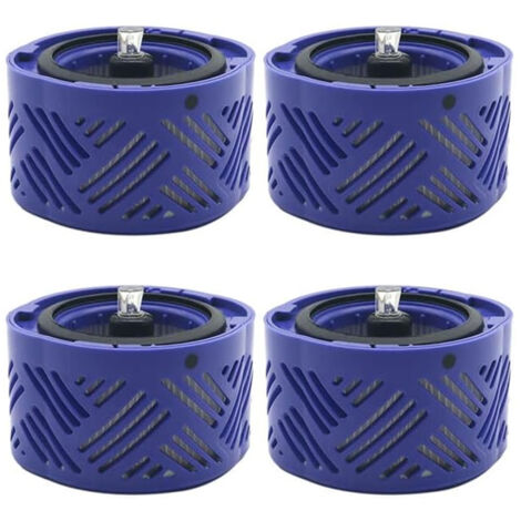 Filtre Aspirateur – 4 Pièces Post-Filtre pour Dyson V6 – Accessoires
