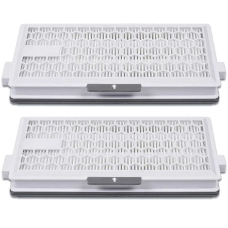 Filtre Aspirateur Air Clean Plus 50 pour Miele Complete C3 Powerline S8340 Filtre d'aspirateur, Air Clean SF-HA 50 pour Complete C2 C3 Compact C1 C2, lot de 2