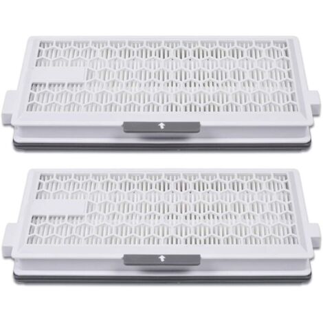Filtre Aspirateur Air Clean Plus 50 pour Miele Complete C3 Powerline S8340 Filtre d'aspirateur, Air Clean SF-HA 50 pour Complete C2 C3 Compact C1 C2, lot de 2