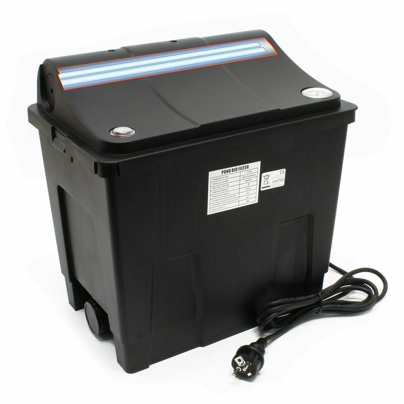 Filtre biologique de filtration bio filtre à décantation bassin + unité uvc