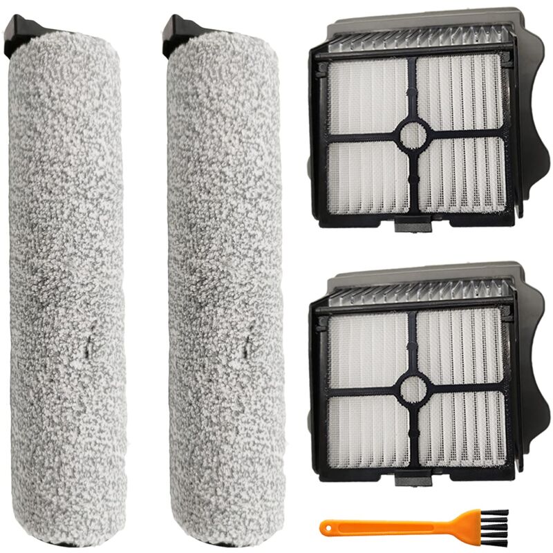 Ensemble d'Accessoires de Rechange pour Aspirateur Nettoyeur Sec et Humide Floor One S3 - Filtres et Brosses (5 Pièces)
