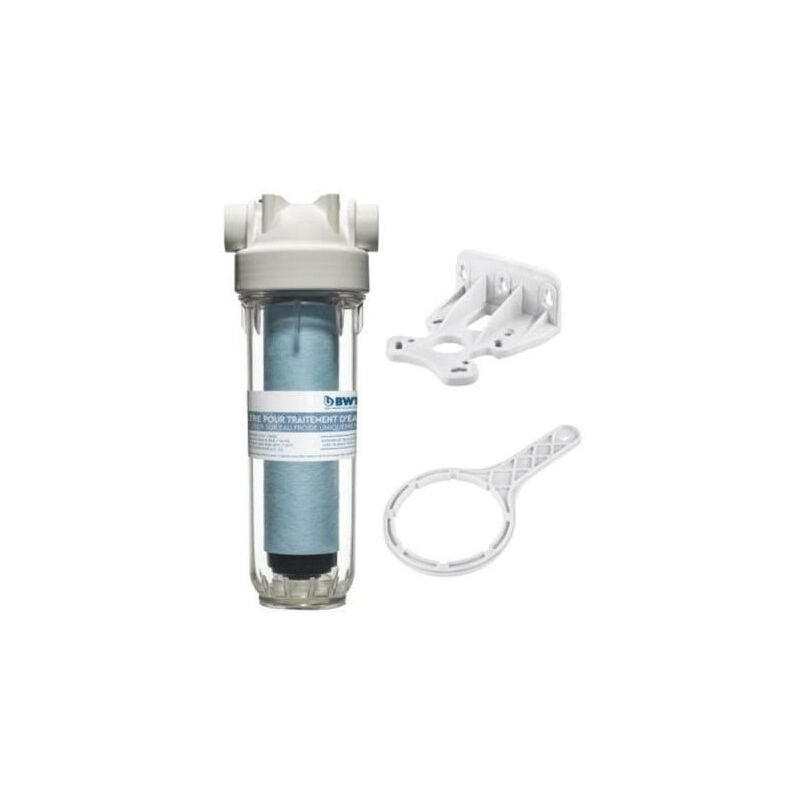 Filtre antitartre 4-en-1 BWT B.PROTECT - Kit complet d'installation et entretien simplifié