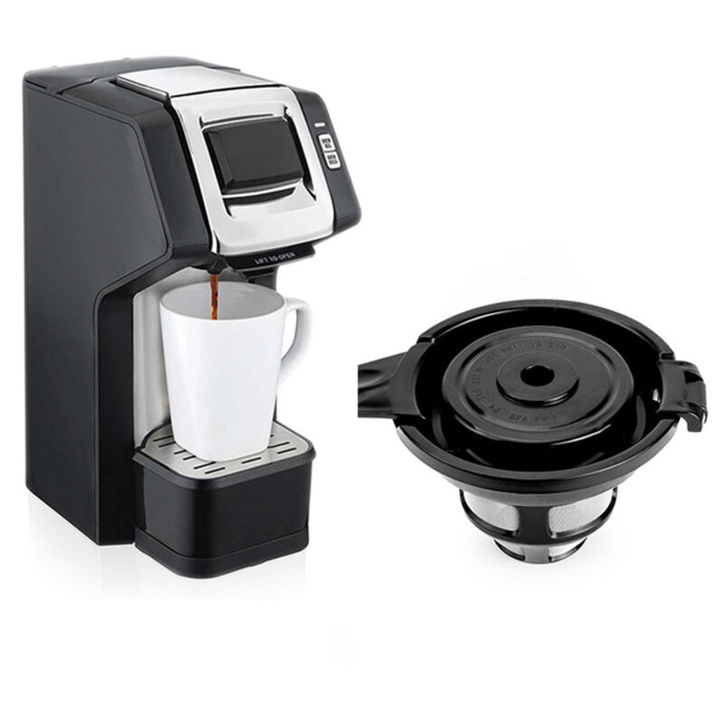 Lifcausal - Compatible avec Hamilton Beach FlexBrew 49979/ Capsules de filtre à café rechargeables réutilisables à 2 voies, 2 pièces