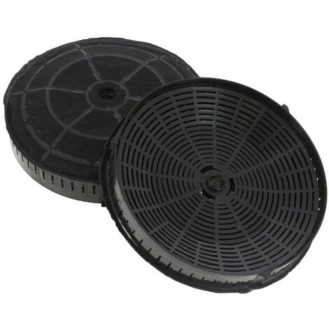 HOME EQUIPEMENT Filtre charbon ø 172 × 27mm type 57 par 2 CFC0038668CFC0140343 00701107 pour Hotte ELICA, ESSENTIEL B, HOTPOINT ARISTON, TURBOAIR , HOTTE DECOR ESSENTIELB EHDD 614B, HOTTE DECOR ESSENTIELB EHDD 614N,