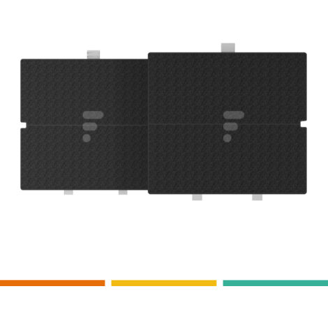 Filtre charbon  258X228X23 mm (00361047) Hotte BOSCH, CONSTRUCTA, NEFF, SIEMENS, VIVA