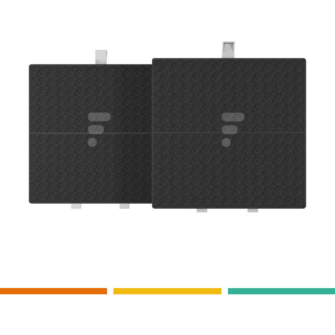 Filtre charbon (à l'unité)  265X222X23 mm (00357585, 00360732) Hotte BOSCH, CONSTRUCTA, GAGGENAU, NEFF, SIEMENS