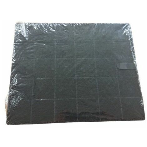 Filtre charbon (à l'unité)  290X240X10 mm (72X6293, 240746) Hotte DE DIETRICH, GORENJE, SMEG