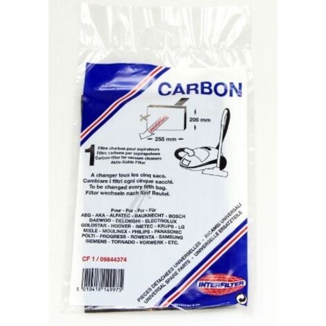 FILTRE CHARBON ACTIF POWERPACK POUR ASPIRATEUR MOULINEX