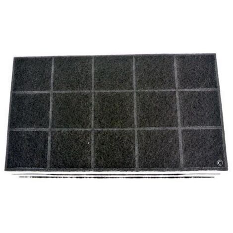 FILTRE CHARBON ACTIF RECTANGLE X2 pour HOTTE BRANDT - 71X8368