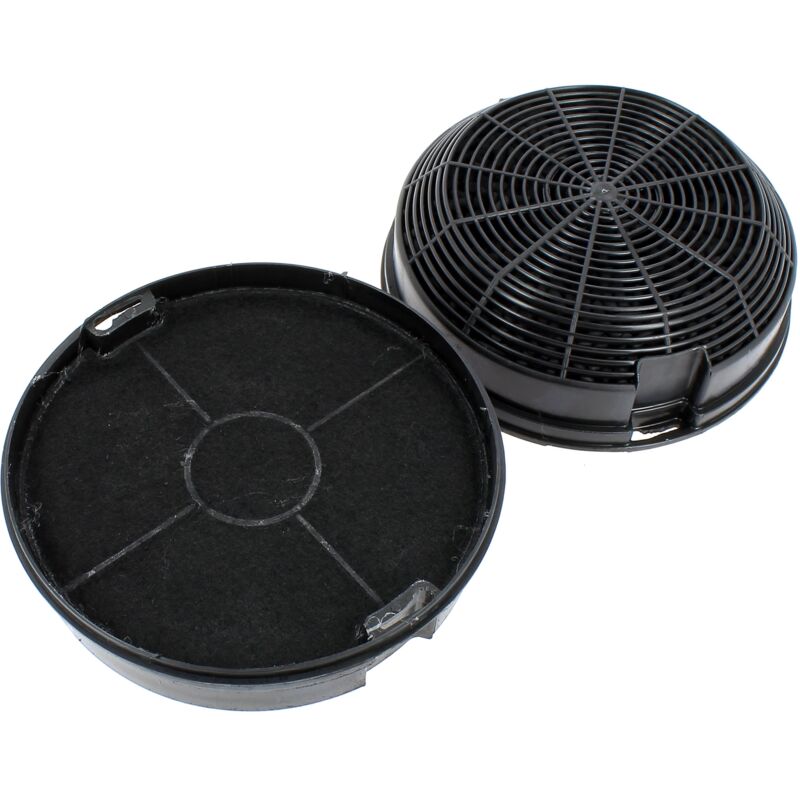 Filtre charbon par 2 type 47 d=150x50mm pour Hotte Whirlpool