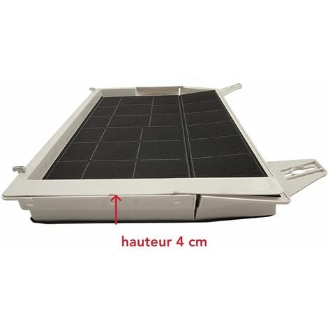 Filtre charbon DHZ1100 430X270X42 mm (00460736, 460736) Hotte BALAY, BOSCH, CONSTRUCTA, NEFF, SIEMENS