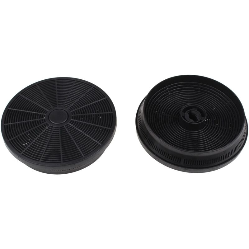 Candy - Filtre charbon par 2 ACM14 35602057 pour Hotte aya, bluesky elitair, far, francia, hygena, rosieres, tecnowind, valberg