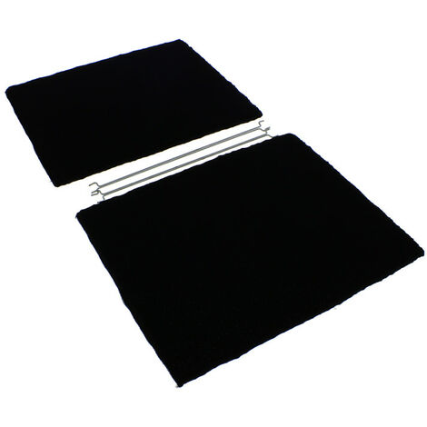 Filtre charbon par 2  CR820 pour Hotte AIRLUX