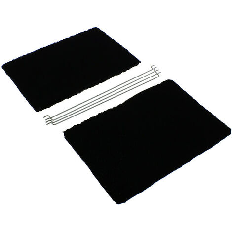 Filtre charbon par 2  CR830 pour Hotte AIRLUX