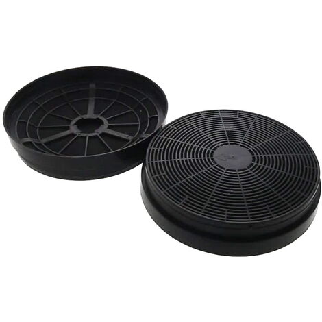 Filtre charbon pour hotte 175mm – Lot de 2 – Élimination des odeurs – Compatible avec hottes standard – Valberg