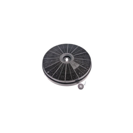 Filtre charbon rond (à l'unité) 200X28 mm pour Hotte BOSCH 00665713, F00049