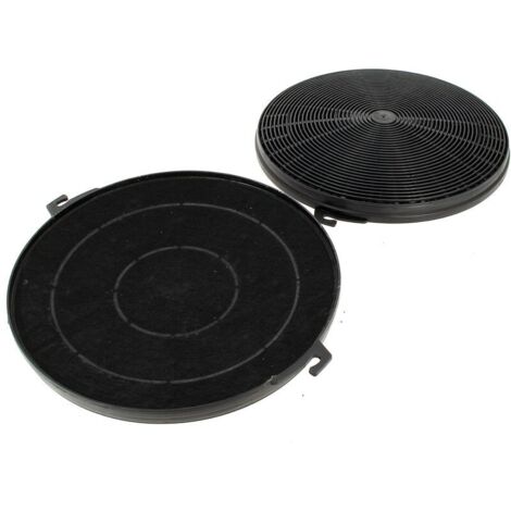 Filtre charbon rond type 211 – Lot de 2 filtres pour hottes Rosieres, Indesit, Candy, Faure, Electrolux – Filtration efficace des odeurs