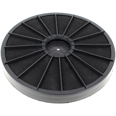 Filtre charbon rond type 233 pour Hotte De Dietrich, Hotte Calor, Hotte Miele, Hotte Ariston, Hotte Faure, Hotte Electrolux, Hot