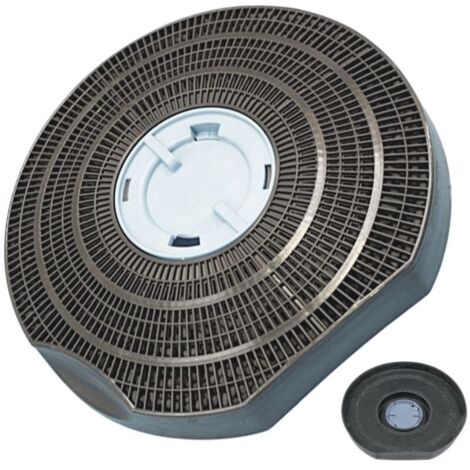 Filtre charbon rond type 25 (à l'unité) (902979362) Hotte 37174 ARTHUR MARTIN ELECTROLUX, SCHOLTES, ROSIERES