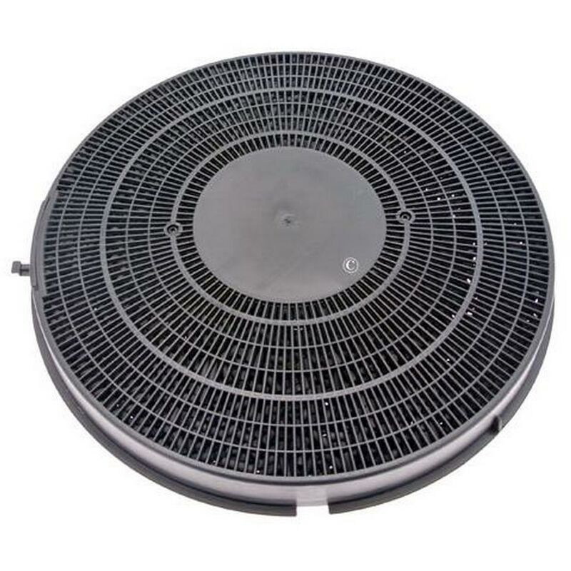Filtre charbon rond type 26 (à l'unité) (51077-2398) (484000008789) Hotte WHIRLPOOL, BAUKNECHT, IGNIS, FUNCTIONICA, SCHOLTES, ARTHUR MARTIN