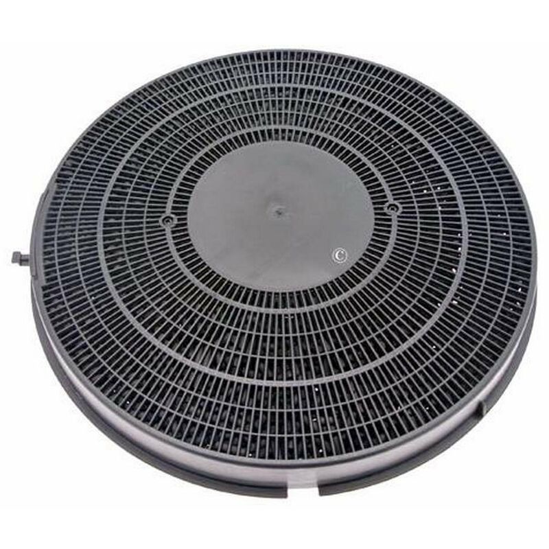 Filtre charbon rond type 26 (à l'unité) (51077-2412) (484000008789) Hotte WHIRLPOOL, BAUKNECHT, IGNIS, FUNCTIONICA, SCHOLTES, ARTHUR MARTIN