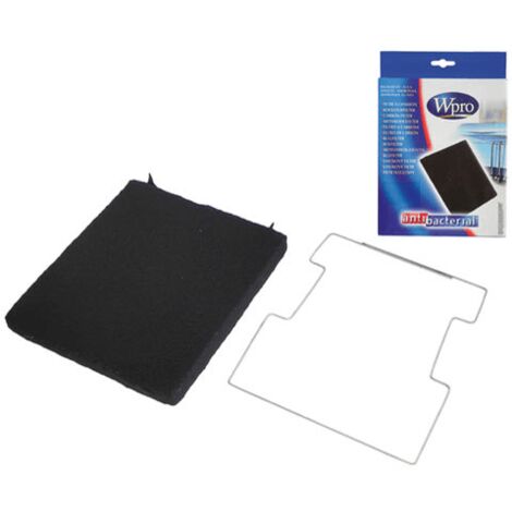 FILTRE CHARBON + SUPPORT pour HOTTE WHIRLPOOL - 480181700586