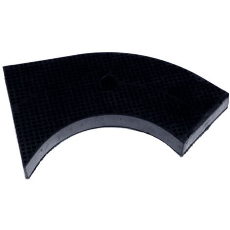 Filtre charbon type 10 d'origine (AMC859) (à l'unité)   260X135X26 mm (484000008582, DHZ2400) Hotte AEG, ARISTON HOTPOINT, BAUKNECHT, BOSCH, CANDY, ELICA, FAGOR, FAURE, FIRENZI, FUNCTIONICA, HOOVER, I