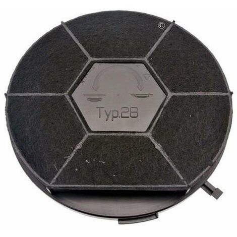 FILTRE CHARBON TYPE 28 HOTTE WHIRLPOOL IGNIS BAUKNECHT 480181701006 Whirlpool
