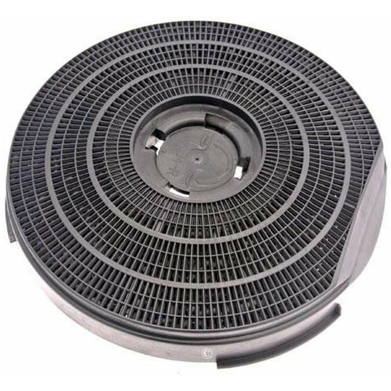 Filtre charbon rond type 34 255mm 290g (à l'unité) (46573-2544) (481281718531) Hotte WHIRLPOOL, ROSIERES, ARISTON HOTPOINT, SCHOLTES, BAUKNECHT,