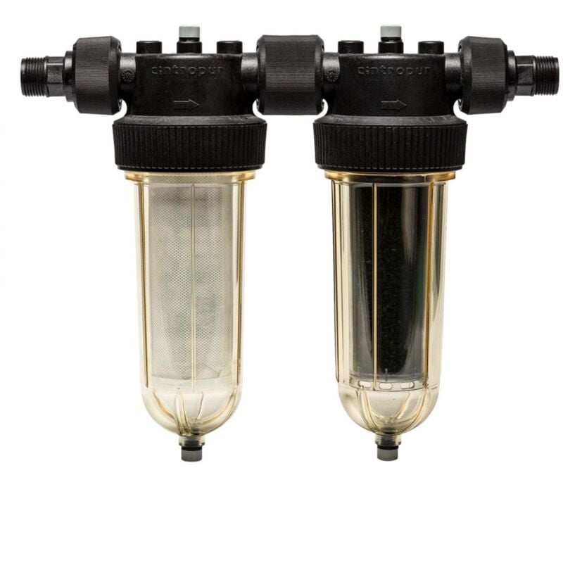 Cintropur - Filtre à Tamis + Charbon Actif Nw25 Duo-ctn