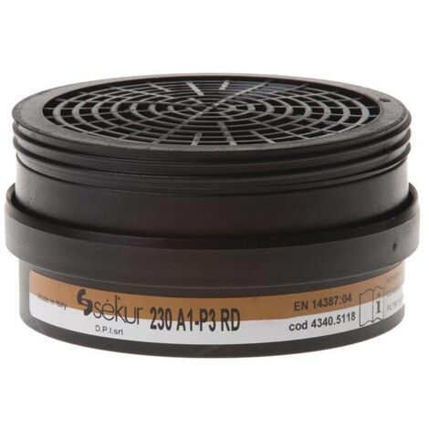 Filtre combiné 230 A1-P3 pour 2 pièces/bouteille