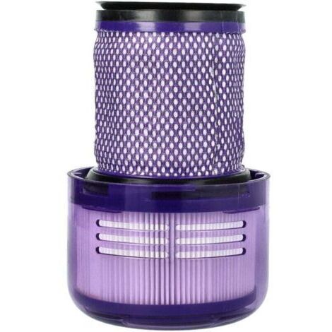Filtre compatible avec Dyson V12, V12 Slim, V12 Detect Slim Absolute, V12 Detect Slim aspirateur - Filtre HEPA contre les allergies