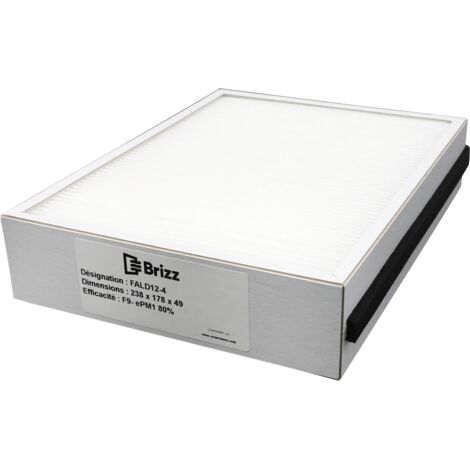 Filtre compatible purificateur d'air ALDES InspirAir Home SC370 , Type de filtration : - Bactéries