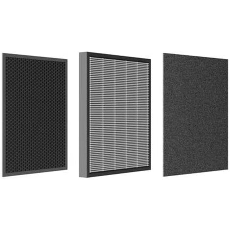 Filtre composite de rechange à trois couches pour le purificateur d'air Zigma Aerio-300/360 H13, pour une qualité d'air optimale, véritable filtre HEPA avec élément filtrant remplaçable