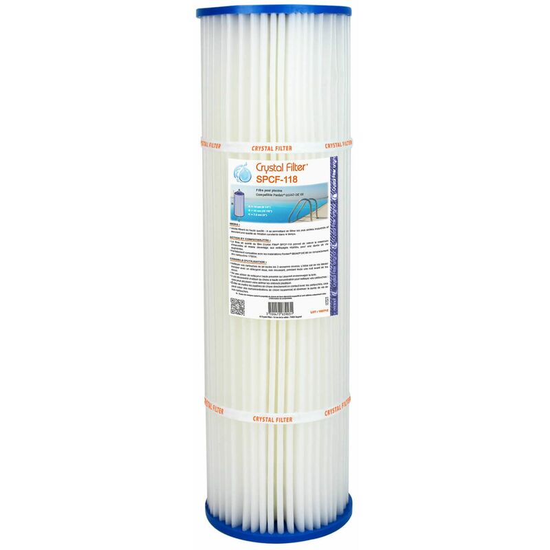 Filtre Crystal Filter® SPCF-118 - Compatible Pentair® QUAD DE 60