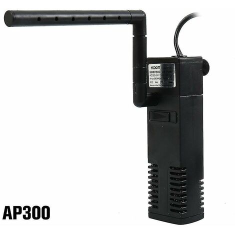 Filtre d'aquarium Filtre intégré submersible Pompe de filtre de réservoir de poissons AP-600L