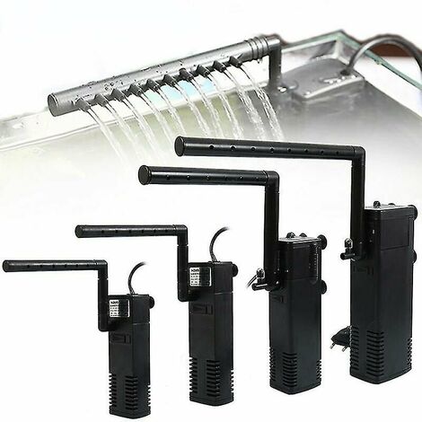 Filtre d'aquarium Pompe de filtration intégrée pour filtre d'aquarium AP-300L