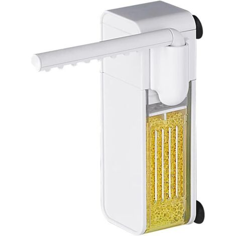 Filtre d'aquarium, pompe de filtration interne pour petits aquariums, silencieuse, crée des vagues, pompe à air (250 L/h, 3,5 W) - AquaForge