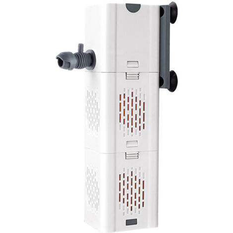 Filtre d'aquarium ultra-silencieux 4 en 1, interne, 500-1800 L/h, pompe de filtration submersible multifonctionnelle pour poissons betta.